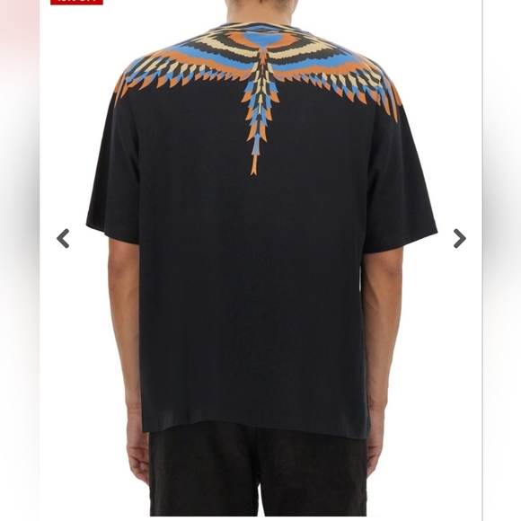 Marcelo Burlon County of MilanOptical Wings print cotton size M - Picture 4 of 13